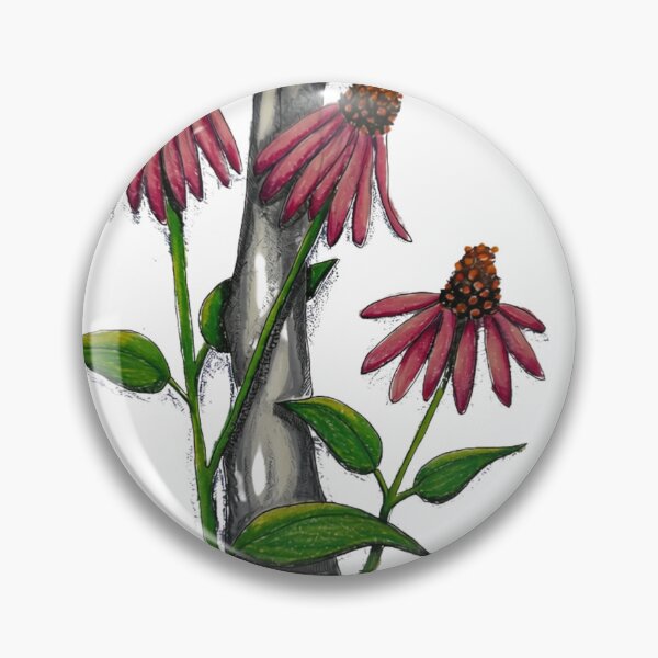 Item preview, cone flowers and a humerus designed and sold by JJPA-C.