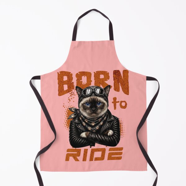 Item preview, Birman Cat Born To Ride - Biker Jacket & Bandana & Goggles designed and sold by PixelsPaws.