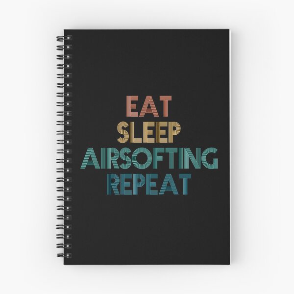 Item preview, Eat Sleep Airsofting Repeat - Gift For Airsofting Fans designed and sold by kindxinn.