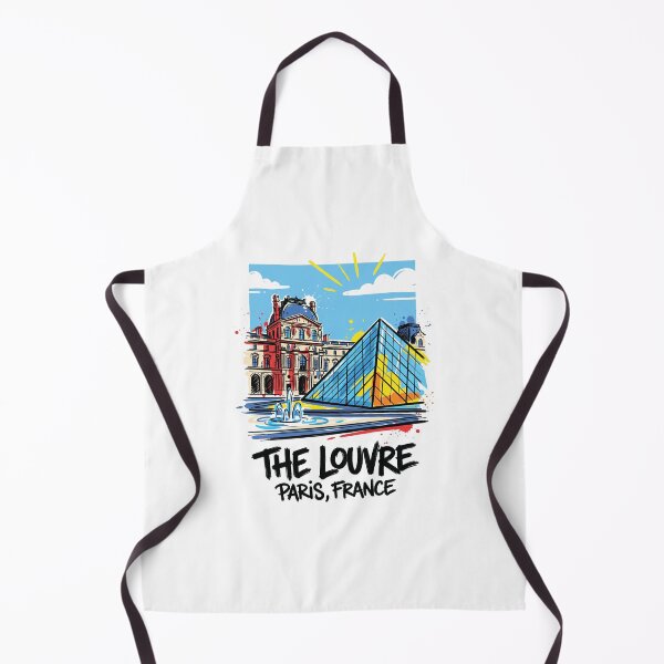 Item preview, Louvre Museum Paris France Art Print designed and sold by Merch by Das Design Studio.