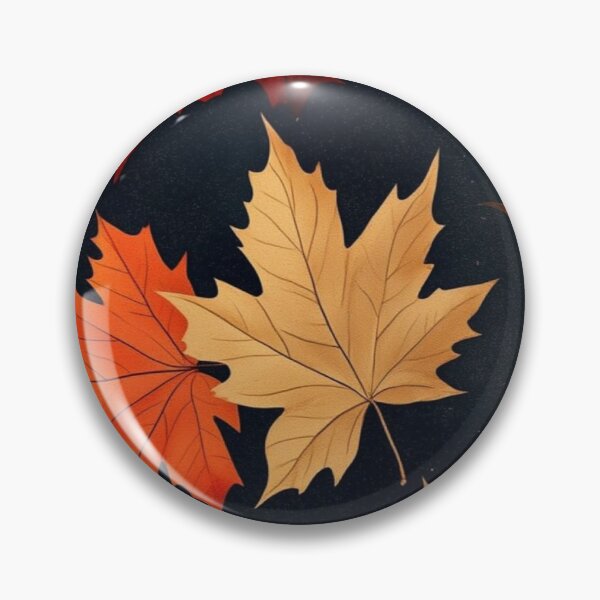 Item preview, Autumn Maple Leaves Pattern — Red Gold and Orange Fall Foliage designed and sold by LYAN-STORE.