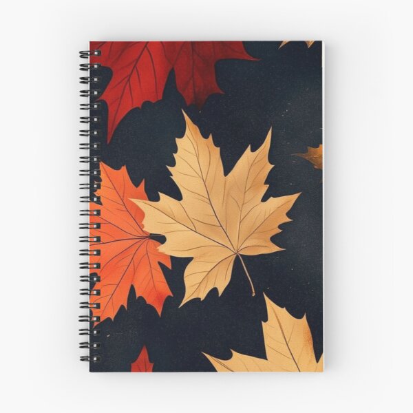 Item preview, Autumn Maple Leaves Pattern — Red Gold and Orange Fall Foliage designed and sold by LYAN-STORE.