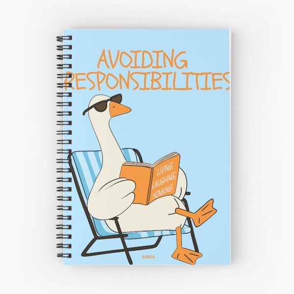 Item preview, Avoiding Responsibilities Goose designed and sold by HouseOfAurea.
