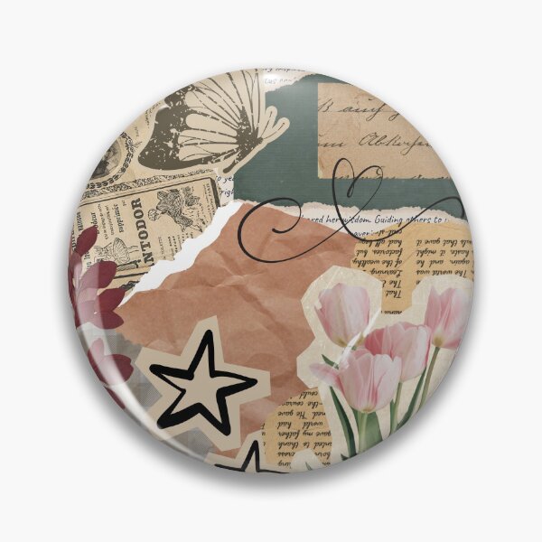 Item preview, Creative Scrapbook Art – Cute Digital Collage Design designed and sold by Neha-Daily-Art.