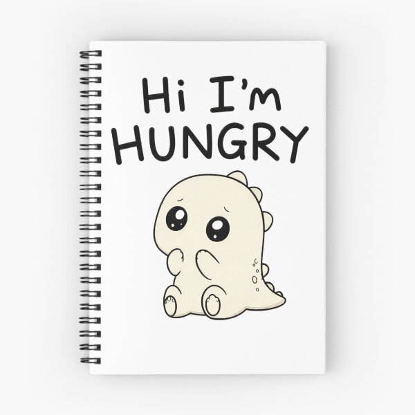 Item preview, Hi I'm Hungry – Cute Baby Dino Colored Illustration designed and sold by RON-FASHION.