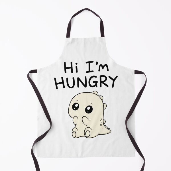 Item preview, Hi I'm Hungry – Cute Baby Dino Colored Illustration designed and sold by RON-FASHION.