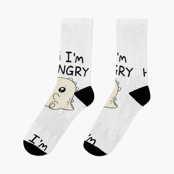 Item preview, Hi I'm Hungry – Cute Baby Dino Colored Illustration designed and sold by RON-FASHION.