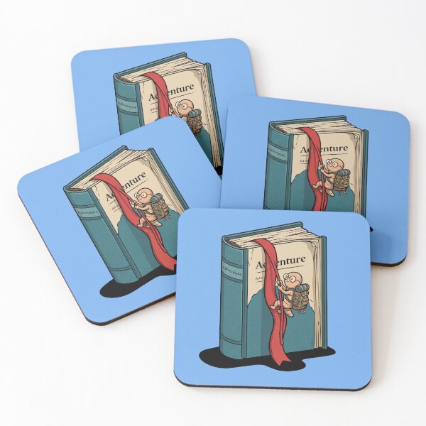 Item preview, Book Climber Adventure Novel Ribbon Bookmark Backpacker Reading Humor Pop Art designed and sold by Rare By Hero.