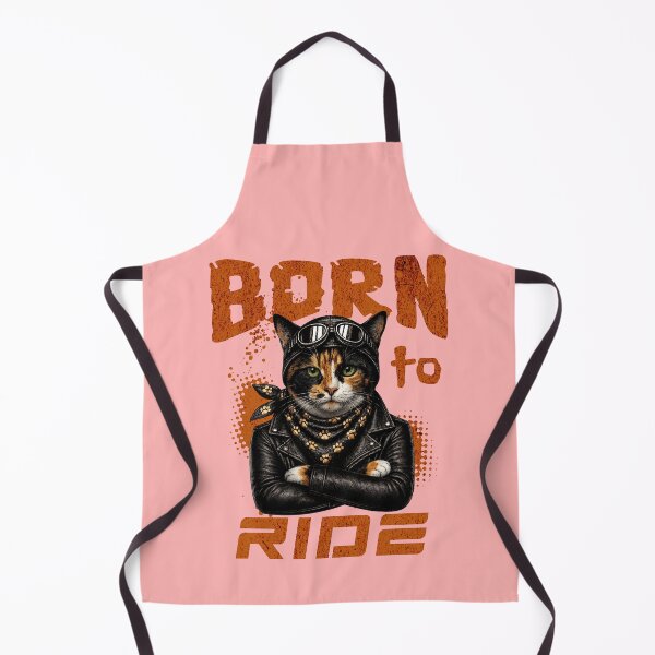Item preview, Calico Cat Born To Ride - Biker Jacket & Bandana & Goggles designed and sold by PixelsPaws.