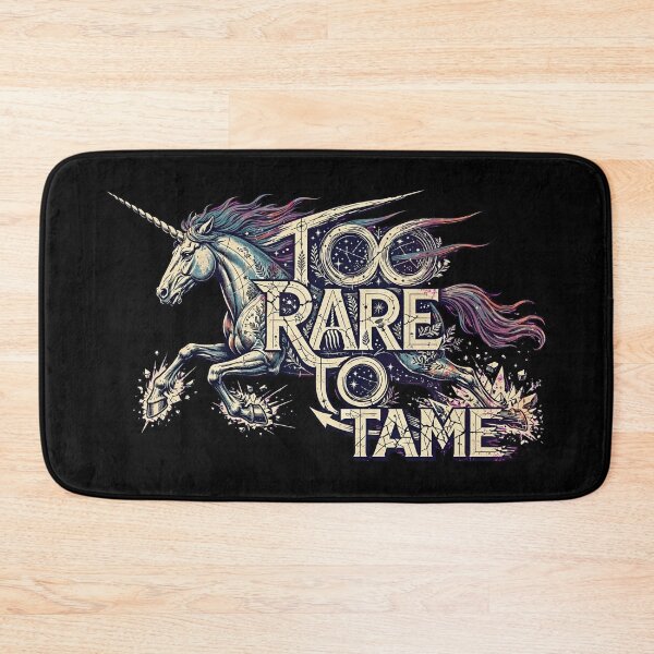 Item preview, Too Rare to Tame Unicorn Design, Magical Unicorn Artwork, Fantasy Creature Gift, Mythical Unicorn Graphic, Unicorn Lover Gift, Fantasy Art, Legendary Creature, Magical Horse designed and sold by Typologystudios.