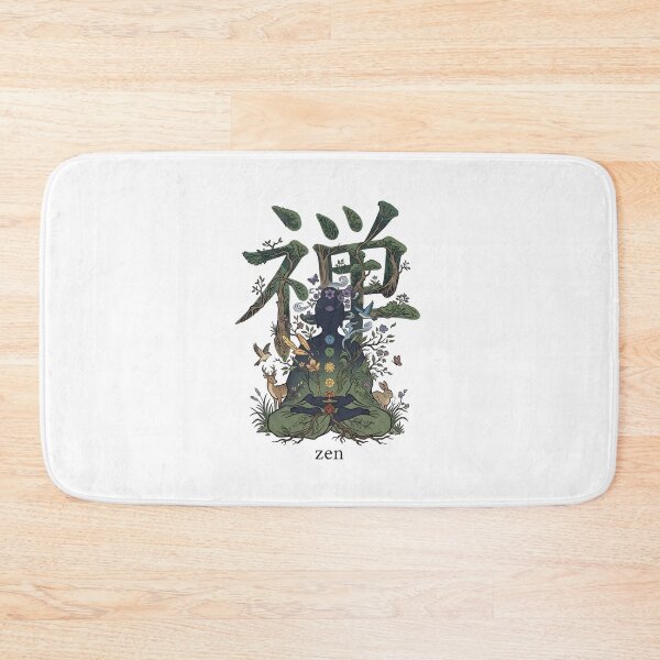 Item preview, Zen Meditation in a Magical Nature Scene designed and sold by japaneseries.