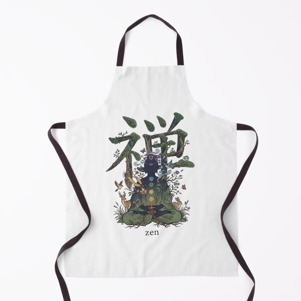 Item preview, Zen Meditation in a Magical Nature Scene designed and sold by japaneseries.