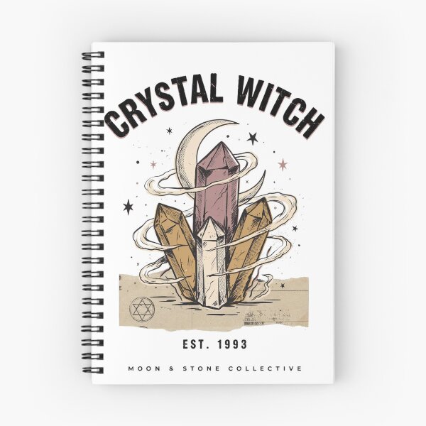Item preview, Crystal Witch T-Shirt | Amethyst Moon Magic Halloween Graphic Tee v2 designed and sold by DarylWelsh2024.