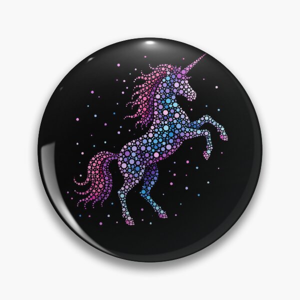 Item preview, Unicorn Pink Polka Dot Art  designed and sold by Moizento.