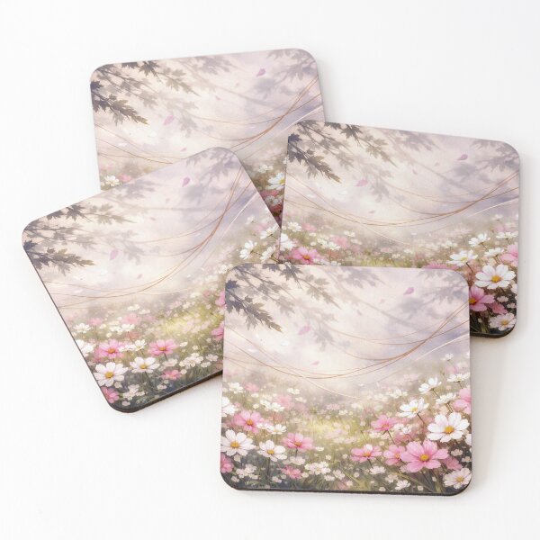Item preview, A flowering meadow in the morning light designed and sold by Sigtrix.
