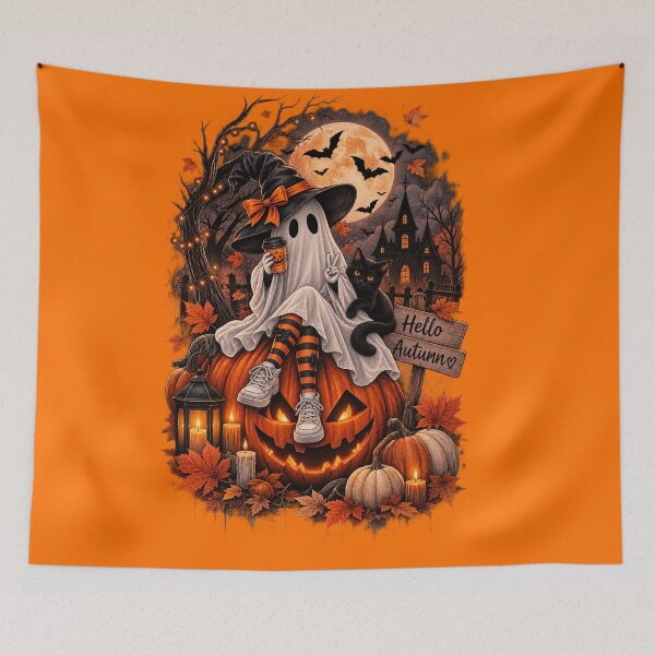 Item preview, Hello Autumn Witch designed and sold by IPRINTUA.