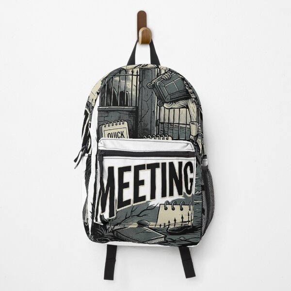 Item preview, Meeting Zombie Funny Corporate Office Life Sarcastic Graphic Tee Design designed and sold by Nubian Style.