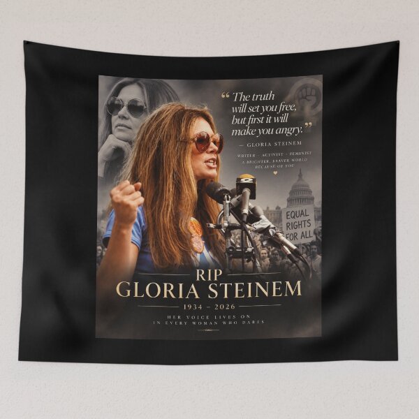Item preview, Gloria Steinem designed and sold by mynarasolwy.