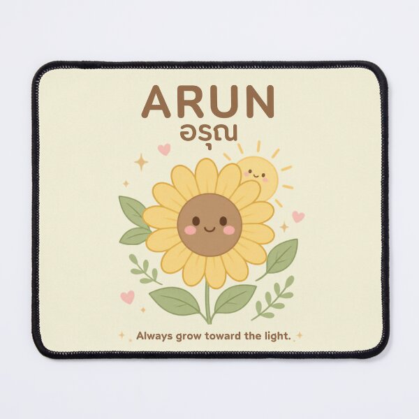 Item preview, Arun | Grow Toward the Light – Cute Thai Soft Aesthetic | Soft Thailand™ designed and sold by CosmicQuietStudio.