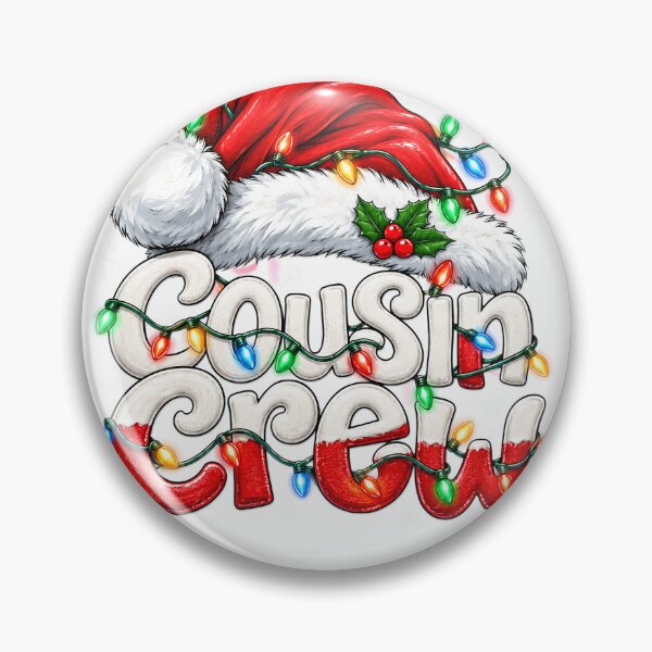 Item preview, Cousin Crew Santa Hat Christmas Lights designed and sold by DYAFLK.