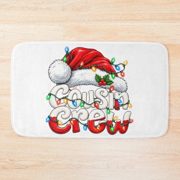 Item preview, Cousin Crew Santa Hat Christmas Lights designed and sold by DYAFLK.