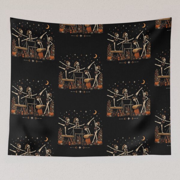 Item preview, Skeleton Gymnastics Sports Gymnast Autumn Halloween designed and sold by JpShop10.