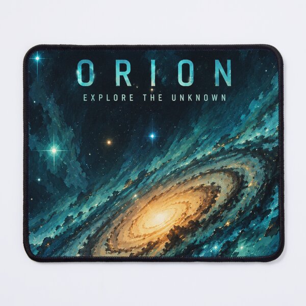 Item preview, Orion Galaxy Space Art | Cosmic Spiral Galaxy | Explore the Unknown designed and sold by NordenPosters.