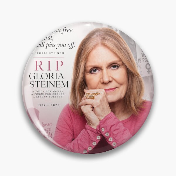 Item preview, Gloria Steinem designed and sold by mynarasolwy.