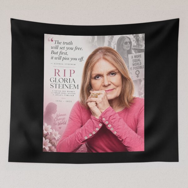 Item preview, Gloria Steinem designed and sold by mynarasolwy.