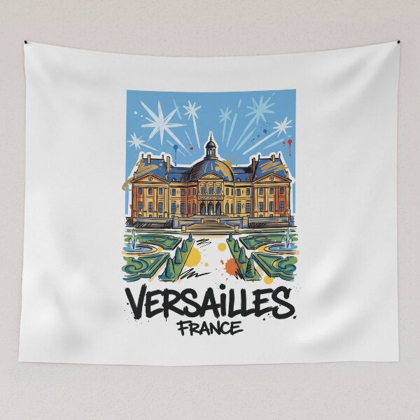 Item preview, Palace of Versailles France Royal Art Print designed and sold by Merch by Das Design Studio.