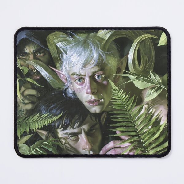 Item preview, Three in a Bush - Fantasy Artwork designed and sold by JaimeLikes.