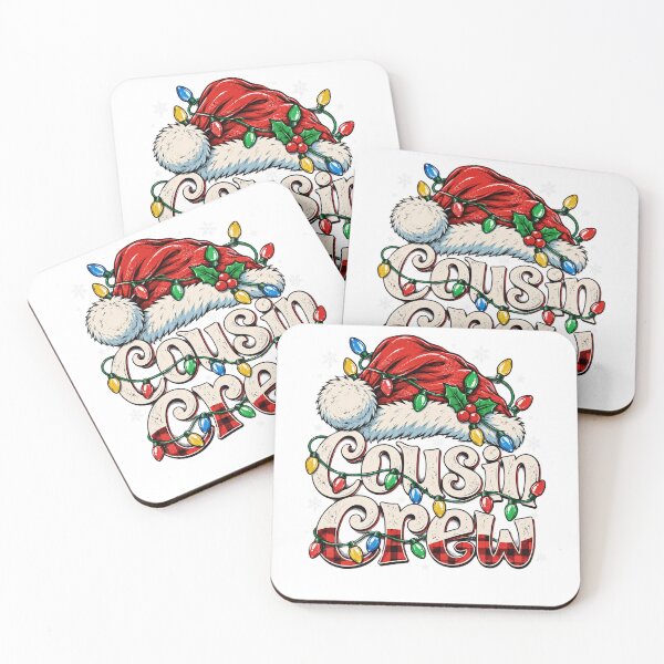 Item preview, Cousin Crew Santa Hat Christmas Lights designed and sold by DYAFLK.