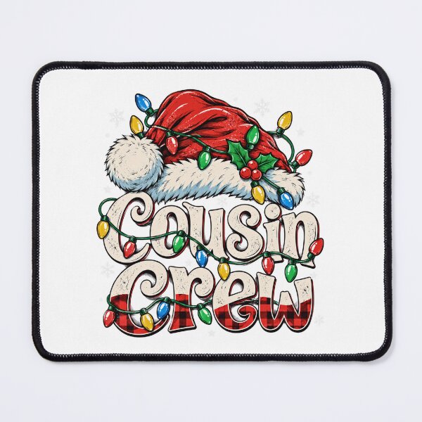 Item preview, Cousin Crew Santa Hat Christmas Lights designed and sold by DYAFLK.