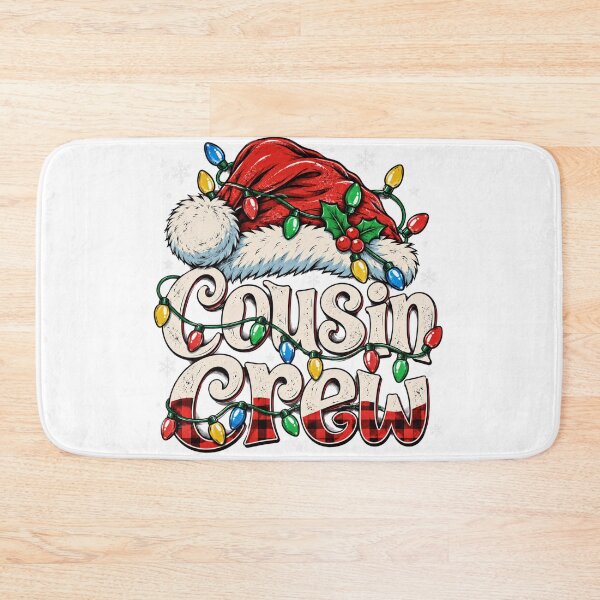 Item preview, Cousin Crew Santa Hat Christmas Lights designed and sold by DYAFLK.