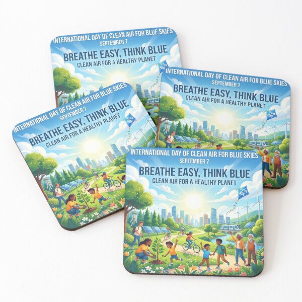 Item preview, Vibrant Poster Promoting Clean Air and Sustainable Living designed and sold by Solomon-Ent-144.