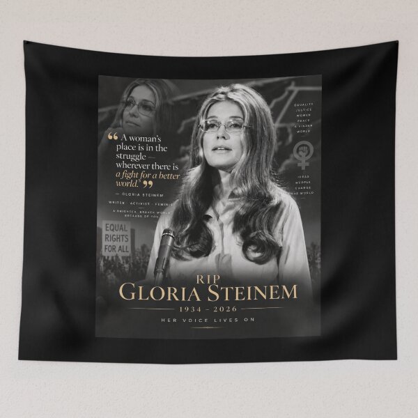 Item preview, Gloria Steinem designed and sold by mynarasolwy.