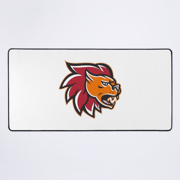 Item preview, Wild Boar Head Mascot – Bold Red Orange Sports Emblem designed and sold by PassKoms.