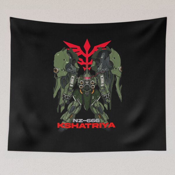 Item preview, NZ-666 Kshatriya Mobile Suit Zeon Gundam Artwork  designed and sold by sabartgunpla.