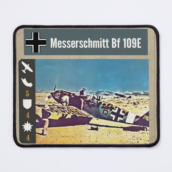 Item preview, Messerschmitt Bf 109 World War II Trading Card designed and sold by Historic-Art.