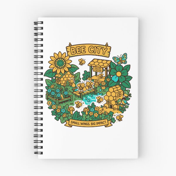 Item preview, Bee City Small Wings Big Impact designed and sold by Nuvoro Eco Awareness.