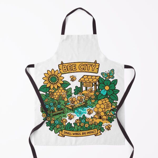 Item preview, Bee City Small Wings Big Impact designed and sold by Nuvoro Eco Awareness.