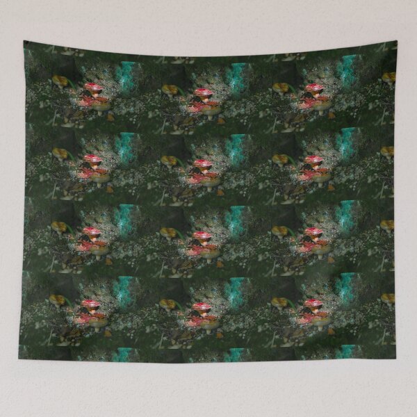 Item preview, Toadstools in Mossy Forest designed and sold by Twisted Light Images.