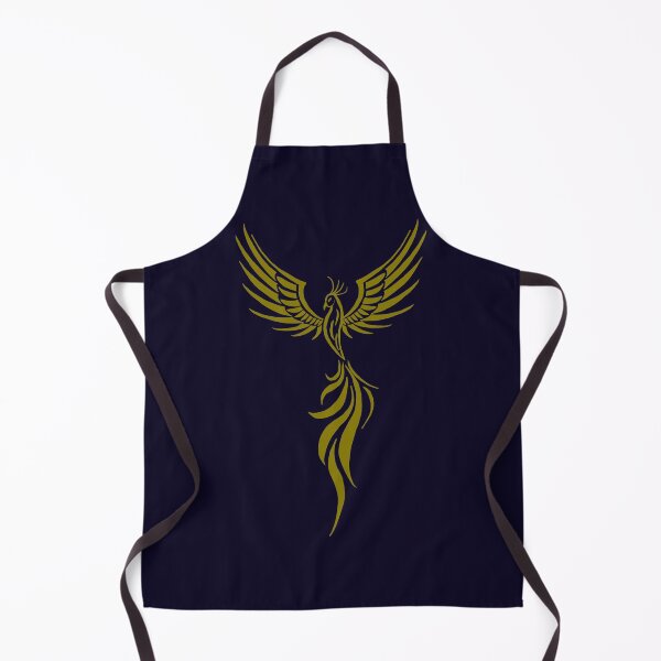 Item preview, Elegant Tribal Phoenix Tattoo Silhouette Design designed and sold by URSM.