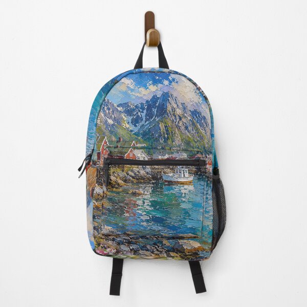 Item preview, A painting of Skudeneshavn, Norway – A Beautiful place in Scandinavia. designed and sold by GalleryKauffeld.