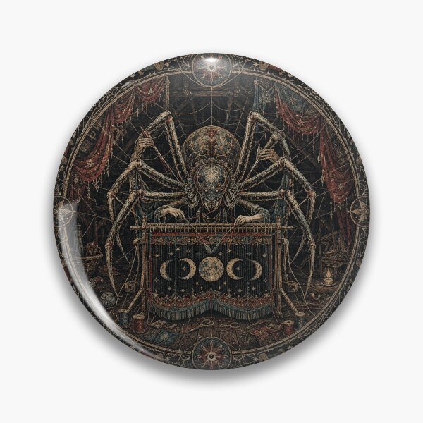 Item preview, The Weaver of Fates - Gothic Spider Tapestry  designed and sold by Odinsshop.