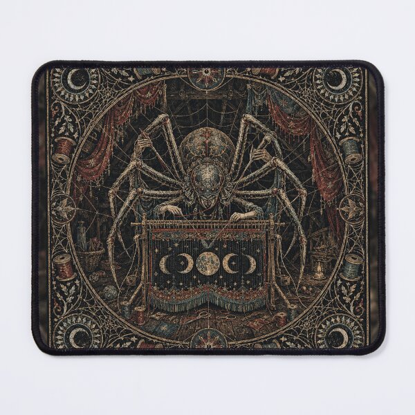 Item preview, The Weaver of Fates - Gothic Spider Tapestry  designed and sold by Odinsshop.