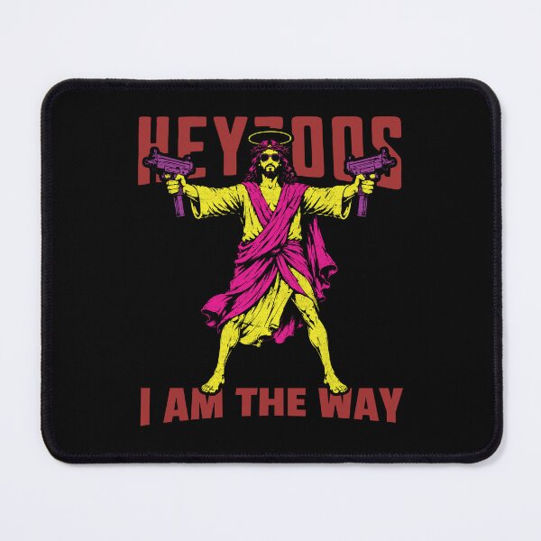 Item preview, HeyZoos, Uzi Jesus Dungeon Crawler Carl designed and sold by garetlundberg.