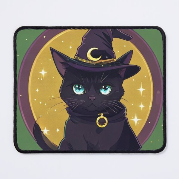 Artikelvorschau, Celestial Witch Black Cat Pixel Art entworfen und verkauft von YNAMREG.