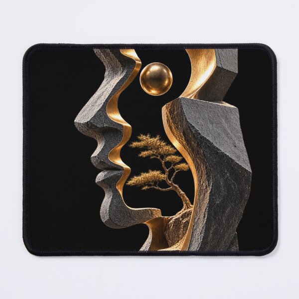 Item preview, Negative Space Sculpture | Inner World Contemporary Wall Art designed and sold by rigelcreation.