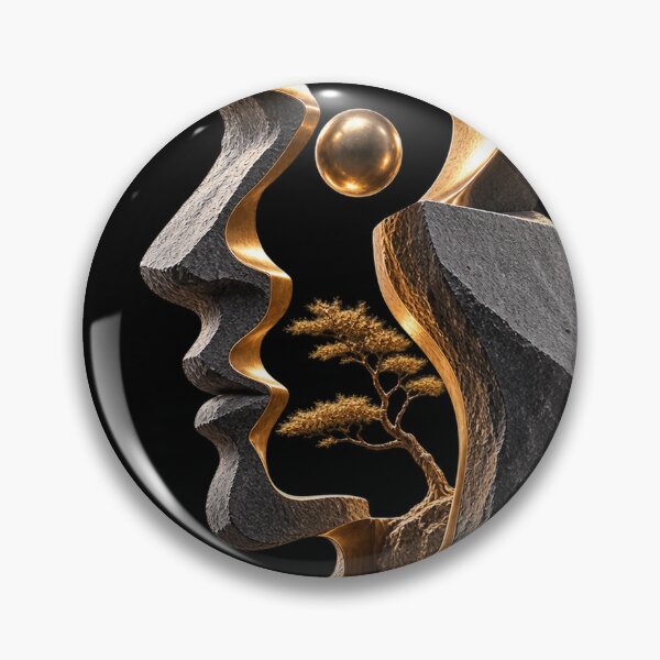 Item preview, Negative Space Sculpture | Inner World Contemporary Wall Art designed and sold by rigelcreation.